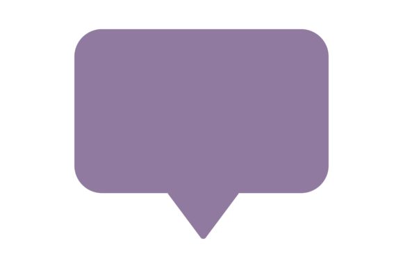 Chat Box Purple: A Versatile Graphic Design Asset for Crafts