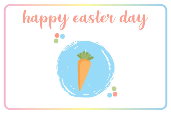 Colorful Easter Carrot Graphics – A Freebie for Digital Sellers
