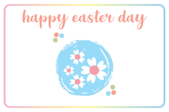 Colorful Easter Flower – A Versatile Graphic Design Freebie for Crafters