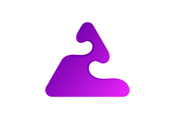 Colorful Letter A Logo Design Vector for Handmade Graphics and Freebies