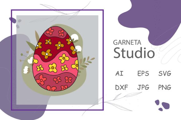 Easter Abstract Traditional Symbol: A Freebie Graphic for Memorable Branding