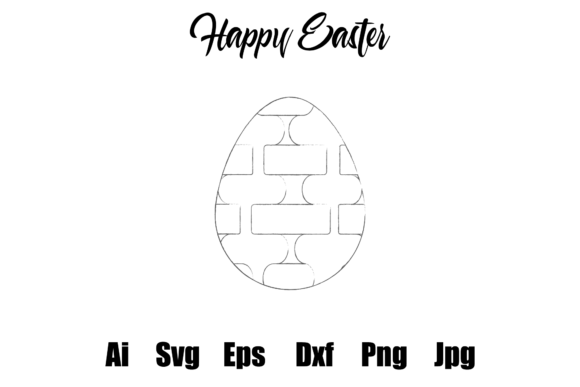 Easter Brush Line Vector Arts: A Versatile Graphic Design Asset for Content Creators