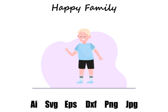 Family Flat Vector Arts: A Freebie Graphic Asset for Heartfelt Branding