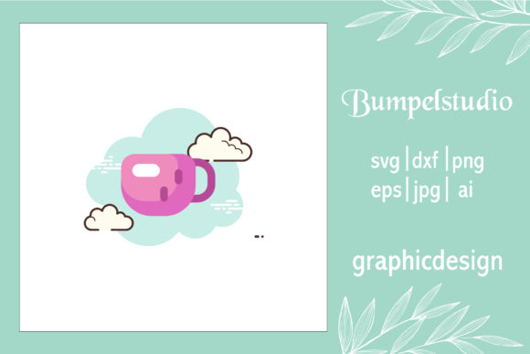 House Icon Mug Mini: A Simple Graphic Asset for Content Creators