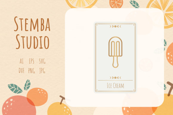 Vector Ice Cream Card Illustration Art: A Designer’s Perspective